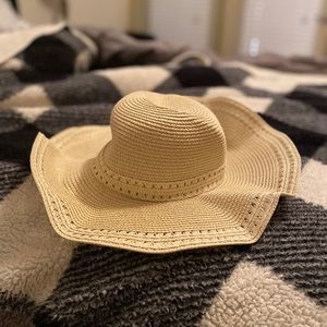 Wide Brim Khaki Sun Hat ☀️